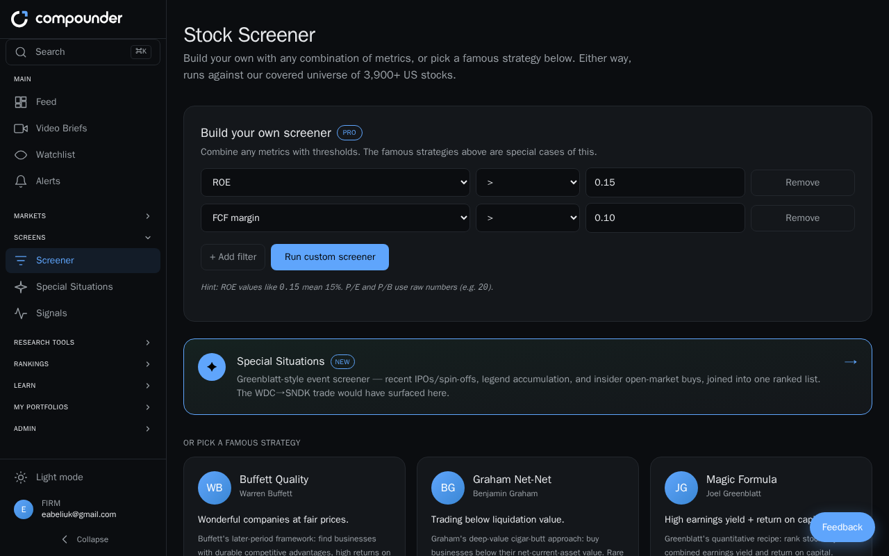 Using Stock Screeners: Pre-Built Strategies and Custom Filters